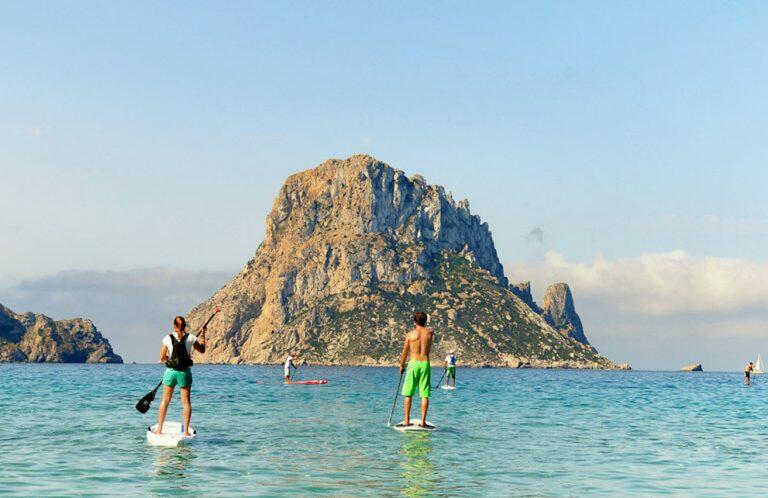 paddel surfing