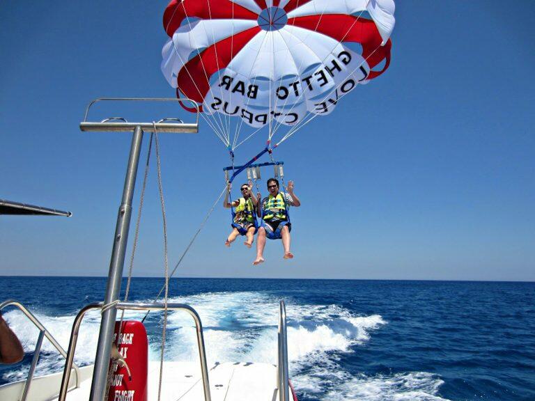 parasailing