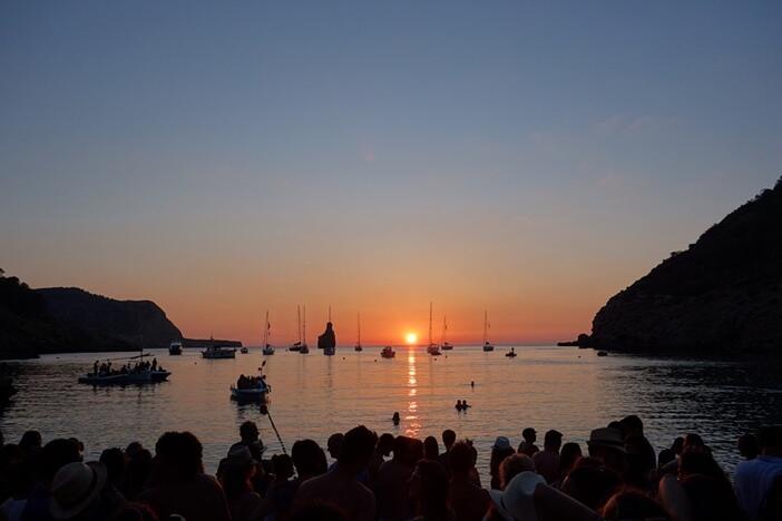 Benirras Ibiza sunset