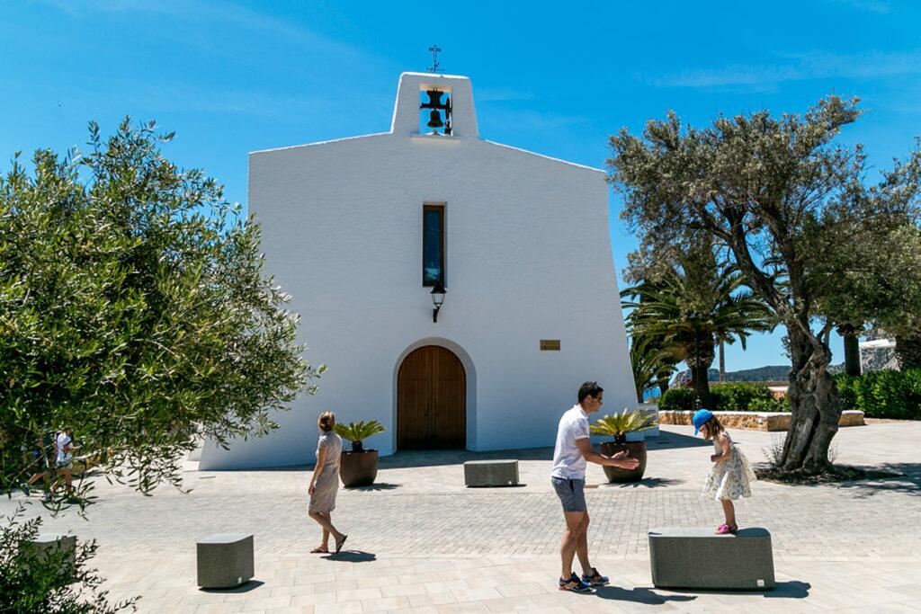 beautiful church of es cubells, Ibiza