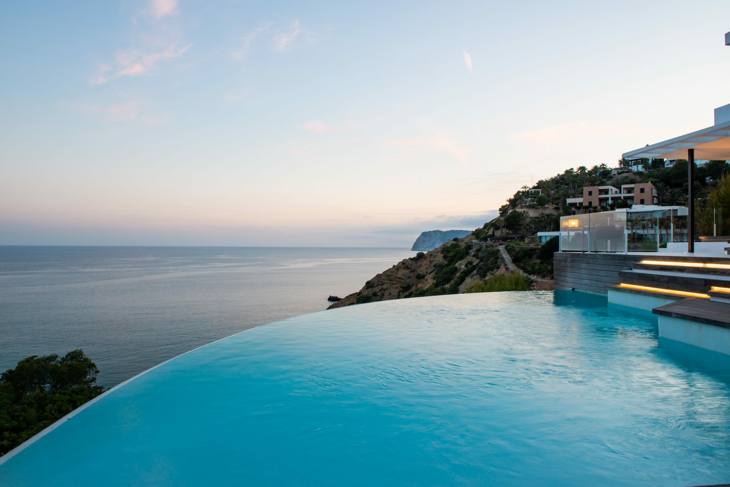 Exclusive Villa and Luxury Home in Ibiza with infinite pool and sea view