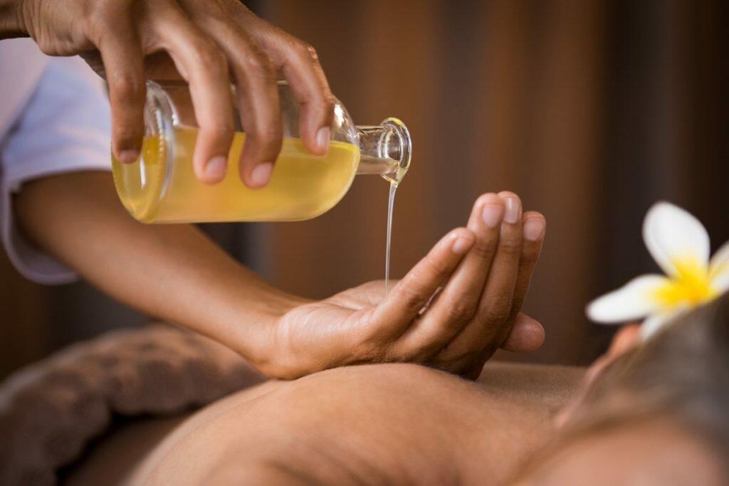 relaxing massage Ibiza villa