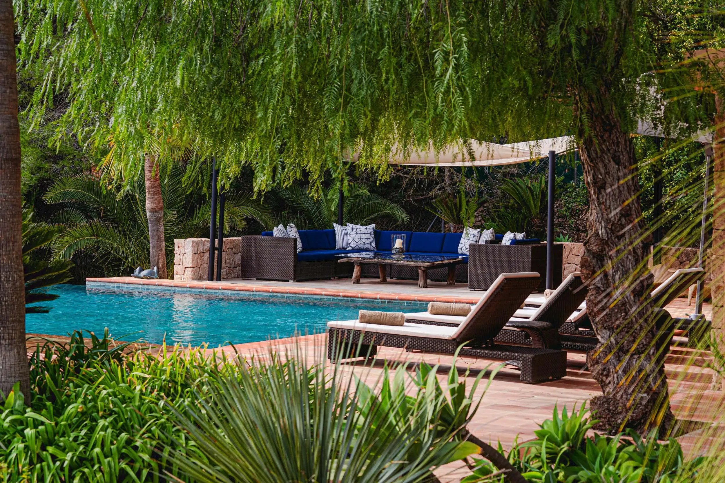 responsible luxury villa stay in Ibiza with natural surroundings